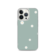 Load image into Gallery viewer, Daisy Flowers on Mint BG Phone Case For iPhone 13 Pro Max iPhone 13 Pro And Other iPhone Models
