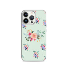 Load image into Gallery viewer, Flowers Arrangement On Green BG Phone Case For iPhone 13 Pro Max iPhone 13 Pro And Other iPhone Models
