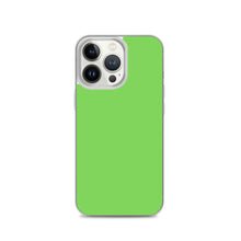 Load image into Gallery viewer, Solid Grass Green Phone Case For iPhone 13 Pro Max And Other iPhone Models
