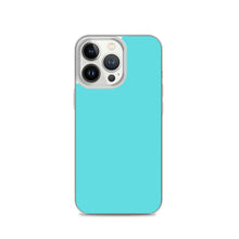 Load image into Gallery viewer, Solid Turquoise Phone Case For iPhone 13 Pro Max And Other iPhone Models
