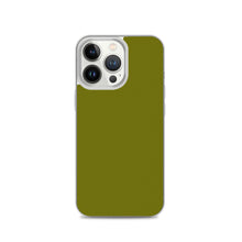 Load image into Gallery viewer, Solid Military Olive Green Phone Case For iPhone 13 Pro Max And Other iPhone Models
