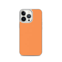 Load image into Gallery viewer, Solid Light Orange Phone Case For iPhone 13 Pro Max And Other iPhone Models
