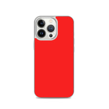 Load image into Gallery viewer, Solid Red Phone Case For iPhone 13 Pro Max And Other iPhone Models
