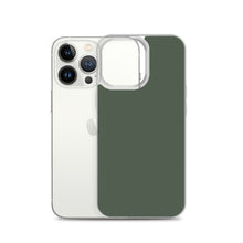 Load image into Gallery viewer, Solid Alpine Green Phone Case For iPhone 13 Pro Max And Other iPhone Models
