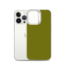 Load image into Gallery viewer, Solid Military Olive Green Phone Case For iPhone 13 Pro Max And Other iPhone Models
