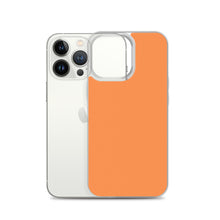 Load image into Gallery viewer, Solid Light Orange Phone Case For iPhone 13 Pro Max And Other iPhone Models
