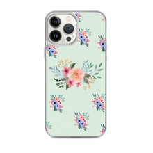 Load image into Gallery viewer, Flowers Arrangement On Green BG Phone Case For iPhone 13 Pro Max iPhone 13 Pro And Other iPhone Models
