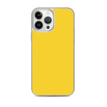 Load image into Gallery viewer, Solid Yellow Phone Case For iPhone 13 Pro Max And Other iPhone Models
