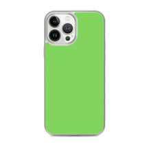 Load image into Gallery viewer, Solid Grass Green Phone Case For iPhone 13 Pro Max And Other iPhone Models
