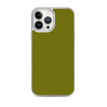 Load image into Gallery viewer, Solid Military Olive Green Phone Case For iPhone 13 Pro Max And Other iPhone Models
