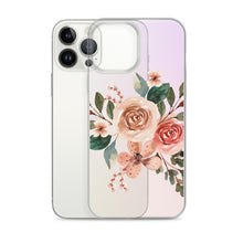 Load image into Gallery viewer, Rose on Pink BG Phone Case For iPhone 13 Pro Max iPhone 13 Pro And Other iPhone Models
