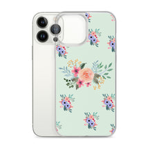 Load image into Gallery viewer, Flowers Arrangement On Green BG Phone Case For iPhone 13 Pro Max iPhone 13 Pro And Other iPhone Models
