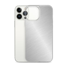 Load image into Gallery viewer, Gradient Metallic Silver Color Phone Case For iPhone 13 Pro Max And Other iPhone Models
