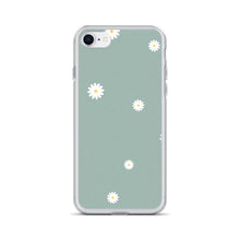 Load image into Gallery viewer, Daisy Flowers on Mint BG Phone Case For iPhone 13 Pro Max iPhone 13 Pro And Other iPhone Models
