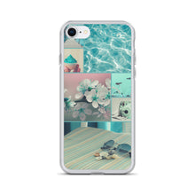 Load image into Gallery viewer, Turquoise Summer Splash Collage Phone Case For iPhone 13 Pro Max iPhone 13 Pro And Other iPhone Models
