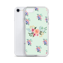 Load image into Gallery viewer, Flowers Arrangement On Green BG Phone Case For iPhone 13 Pro Max iPhone 13 Pro And Other iPhone Models
