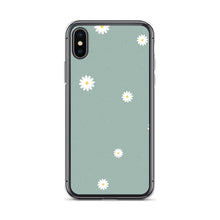 Load image into Gallery viewer, Daisy Flowers on Mint BG Phone Case For iPhone 13 Pro Max iPhone 13 Pro And Other iPhone Models
