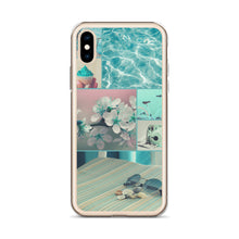 Load image into Gallery viewer, Turquoise Summer Splash Collage Phone Case For iPhone 13 Pro Max iPhone 13 Pro And Other iPhone Models
