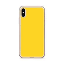 Load image into Gallery viewer, Solid Yellow Phone Case For iPhone 13 Pro Max And Other iPhone Models
