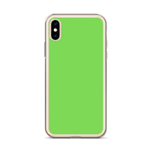 Load image into Gallery viewer, Solid Grass Green Phone Case For iPhone 13 Pro Max And Other iPhone Models
