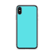 Load image into Gallery viewer, Solid Turquoise Phone Case For iPhone 13 Pro Max And Other iPhone Models
