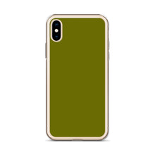 Load image into Gallery viewer, Solid Military Olive Green Phone Case For iPhone 13 Pro Max And Other iPhone Models
