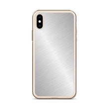 Load image into Gallery viewer, Gradient Metallic Silver Color Phone Case For iPhone 13 Pro Max And Other iPhone Models
