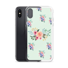 Load image into Gallery viewer, Flowers Arrangement On Green BG Phone Case For iPhone 13 Pro Max iPhone 13 Pro And Other iPhone Models
