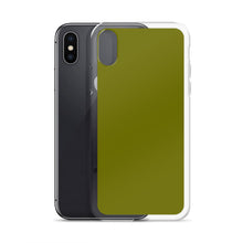 Load image into Gallery viewer, Solid Military Olive Green Phone Case For iPhone 13 Pro Max And Other iPhone Models
