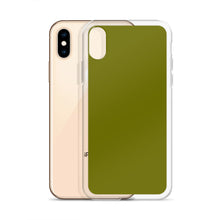 Load image into Gallery viewer, Solid Military Olive Green Phone Case For iPhone 13 Pro Max And Other iPhone Models
