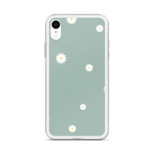 Load image into Gallery viewer, Daisy Flowers on Mint BG Phone Case For iPhone 13 Pro Max iPhone 13 Pro And Other iPhone Models
