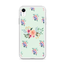 Load image into Gallery viewer, Flowers Arrangement On Green BG Phone Case For iPhone 13 Pro Max iPhone 13 Pro And Other iPhone Models
