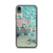 Load image into Gallery viewer, Turquoise Summer Splash Collage Phone Case For iPhone 13 Pro Max iPhone 13 Pro And Other iPhone Models
