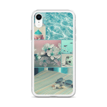 Load image into Gallery viewer, Turquoise Summer Splash Collage Phone Case For iPhone 13 Pro Max iPhone 13 Pro And Other iPhone Models
