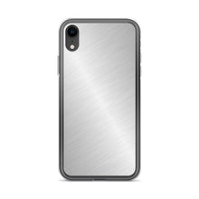 Load image into Gallery viewer, Gradient Metallic Silver Color Phone Case For iPhone 13 Pro Max And Other iPhone Models
