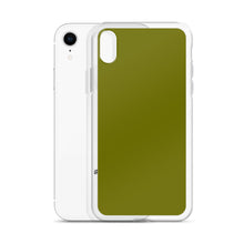 Load image into Gallery viewer, Solid Military Olive Green Phone Case For iPhone 13 Pro Max And Other iPhone Models
