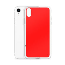 Load image into Gallery viewer, Solid Red Phone Case For iPhone 13 Pro Max And Other iPhone Models
