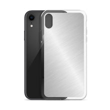 Load image into Gallery viewer, Gradient Metallic Silver Color Phone Case For iPhone 13 Pro Max And Other iPhone Models
