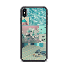 Load image into Gallery viewer, Turquoise Summer Splash Collage Phone Case For iPhone 13 Pro Max iPhone 13 Pro And Other iPhone Models
