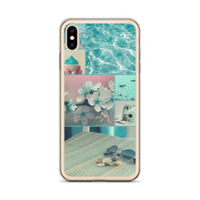 Load image into Gallery viewer, Turquoise Summer Splash Collage Phone Case For iPhone 13 Pro Max iPhone 13 Pro And Other iPhone Models
