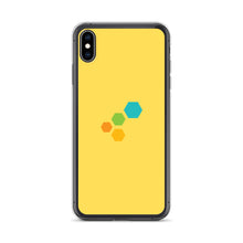 Load image into Gallery viewer, Colorful Hexagons On Yellow BG Phone Case For iPhone 13 Pro Max And Other iPhone Models
