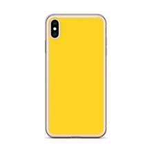 Load image into Gallery viewer, Solid Yellow Phone Case For iPhone 13 Pro Max And Other iPhone Models
