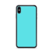 Load image into Gallery viewer, Solid Turquoise Phone Case For iPhone 13 Pro Max And Other iPhone Models
