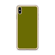 Load image into Gallery viewer, Solid Military Olive Green Phone Case For iPhone 13 Pro Max And Other iPhone Models
