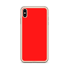 Load image into Gallery viewer, Solid Red Phone Case For iPhone 13 Pro Max And Other iPhone Models
