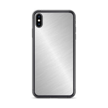 Load image into Gallery viewer, Gradient Metallic Silver Color Phone Case For iPhone 13 Pro Max And Other iPhone Models
