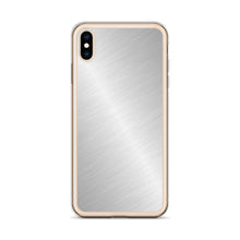 Load image into Gallery viewer, Gradient Metallic Silver Color Phone Case For iPhone 13 Pro Max And Other iPhone Models
