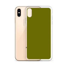 Load image into Gallery viewer, Solid Military Olive Green Phone Case For iPhone 13 Pro Max And Other iPhone Models
