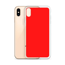 Load image into Gallery viewer, Solid Red Phone Case For iPhone 13 Pro Max And Other iPhone Models
