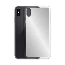 Load image into Gallery viewer, Gradient Metallic Silver Color Phone Case For iPhone 13 Pro Max And Other iPhone Models
